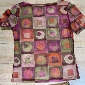 Vintage 80s funk colourful set